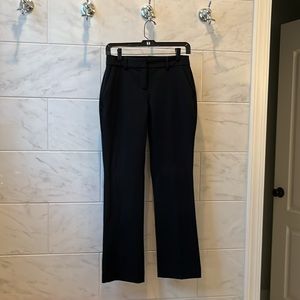 Express Columnist Barely Boot Pants. Size 2 petite. Color: Black.